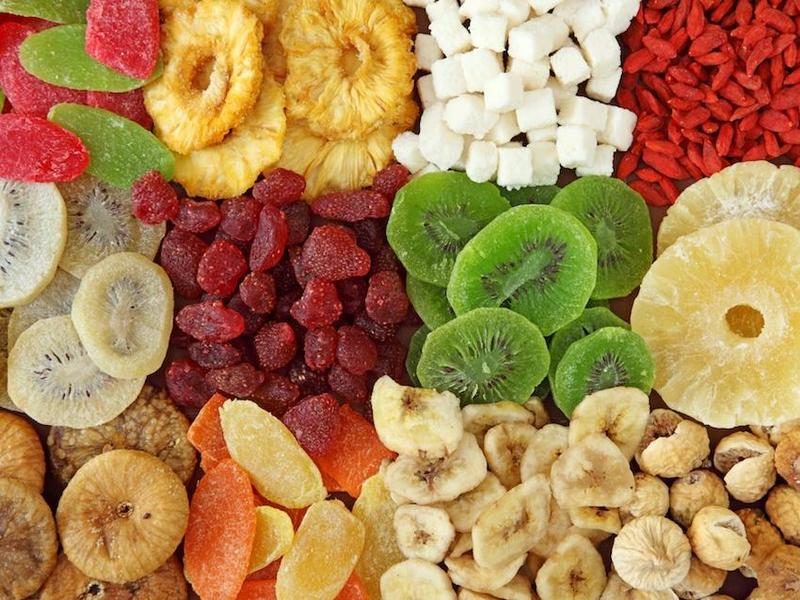 dehydrated fruits&veggies